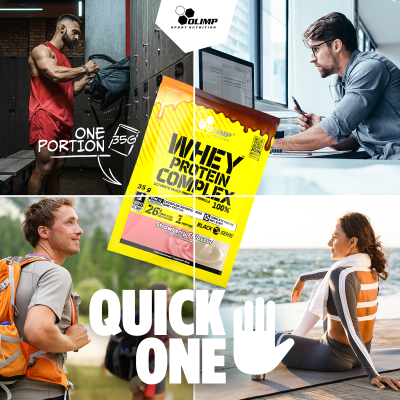 Olimp Whey Protein Complex 35-37 g x 6 ซอง หรือ คละรส 12 ซอง